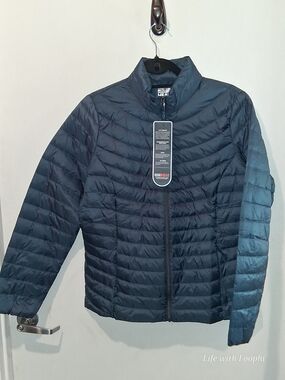 32 Degrees Black Insulated Packable Jacket